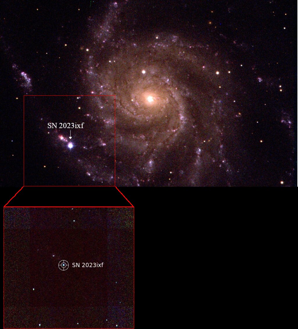 M101 with SN2023ixf