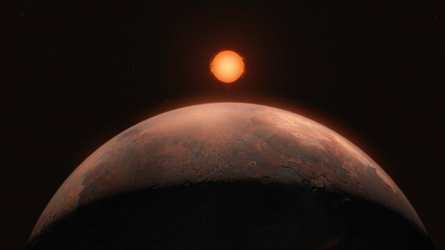 Artist’s impression of Barnard b