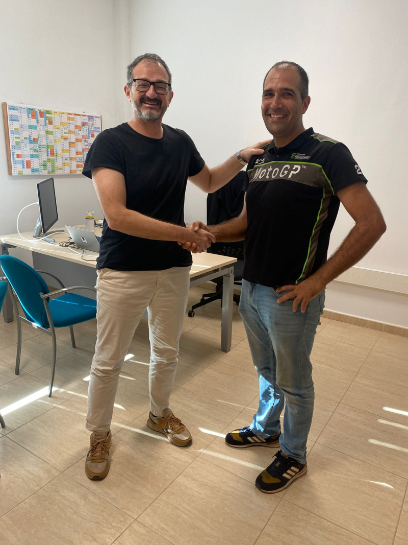 Adriano Ghedina, FGG/TNG director and Jonathan Gonzalez